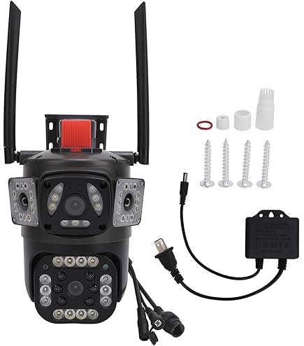 Amazon.com : 8MP 4K Triple Lens Security Camera with Full
