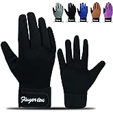 FINGER TEN Horse Riding Gloves Kids with Reinforced Grip | Breathable &amp; Colorful Equestrian Gloves for Boys &amp; Girls, Lightweight Flexible Snug Fit, Ideal for Outdoor Play