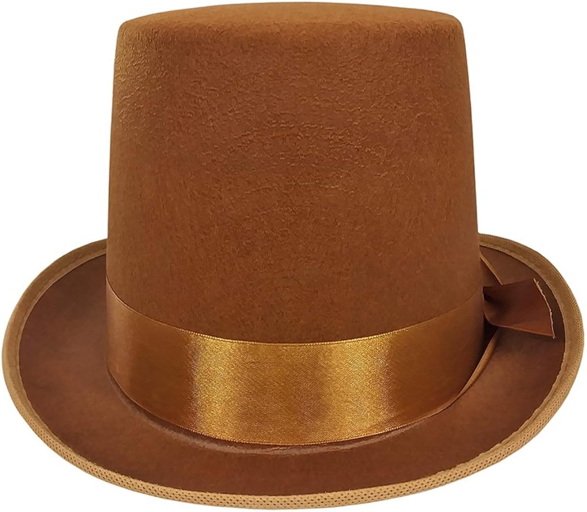 brown tall top hat