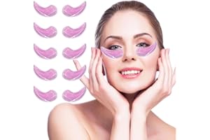 Reusable Gel Eye Ice Pack, Cooling Eye Pad, Hot ＆ Cold Treatment for Eye Strain, Eye Swelling, Eye Redness, Puffy Eyes, Dark 