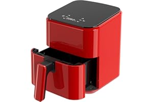 NEWBULIG Air Fryer, Compact Airfryer with Auto Shut-Off, Quick & Easy Meals in Minutes with Nonstick & Dishwasher Safe Basket