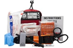 True Rescue Bleeding Control Kit, Individual with Tourniquet (SAMXT, Standard), Quality Trauma Kits for Stopping Bleeding. Ch