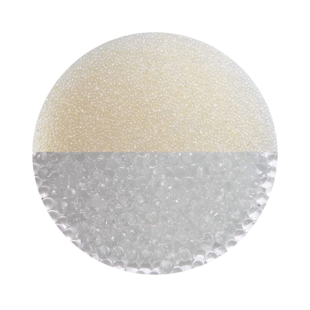 trendfinding 1000 g water-retaining decorative granules crystal, grain size 1.5 - 2 mm, decoration for flowers and plants, very economical, versatile