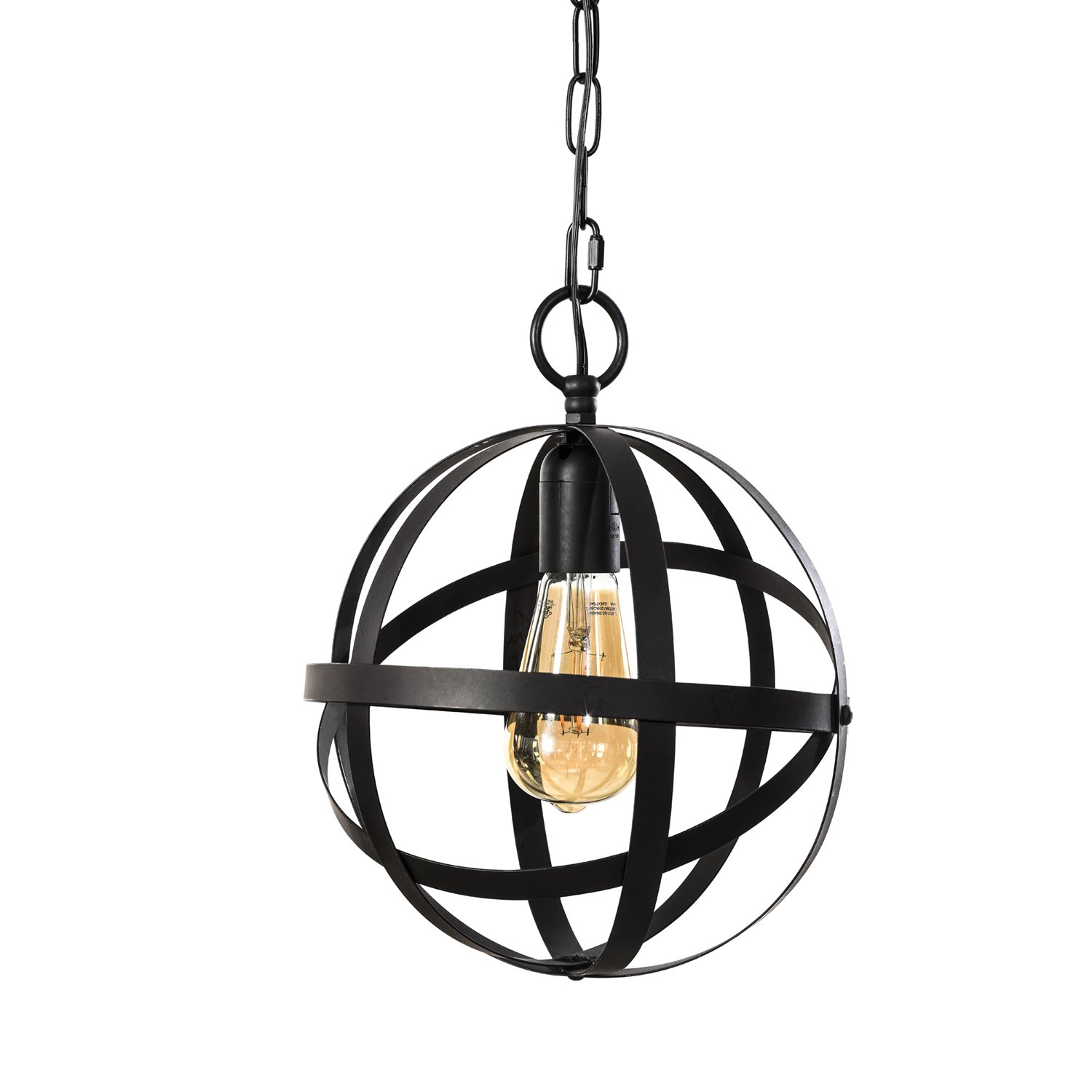 CORAMDEO Indoor Pendant Lantern Lighting Fixture Bulb Not Included