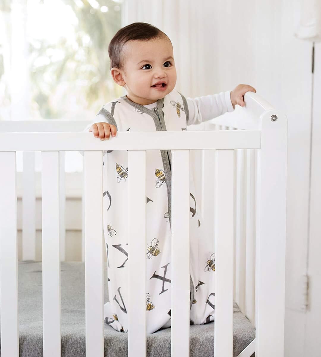 Burt's Bees Baby - Beekeeper Wearable Blanket, 100% Organic Cotton, Swaddle Transition Sleeping Bag: Clothing