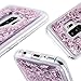 Caka Galaxy S9 Plus Case, Galaxy S9 Plus Glitter Case Liquid Series Luxury Fashion Bling Flowing Liquid Floating Sparkle Glitter Soft TPU Case for Samsung Galaxy S9 Plus (Rose Gold)