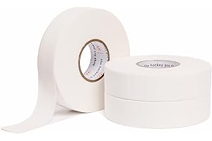 the hockey pro shop New Specification Cloth Hockey Tape Multipurpose Stick Tape, 3 Roll Pack Hockey Stick Tape, Street Hockey, Blade and Handle Protector, Multipurpose Cloth Tape, Gifts, Accessories