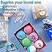 Bath Bombs Ultra Lush 6 XXL All Natural Fizzies With Dead Sea Salt Coco Butter and Shea Essential Oils Best Idea for Birthday, Mom, Girl, Him, Kids Add to Bath Basket
