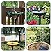 Solar Power Fountain,Alisabler Solar Panel Water Floating Fountain Pump Kit for Bird Bath Fish Tank Small Pond Garden Decoration