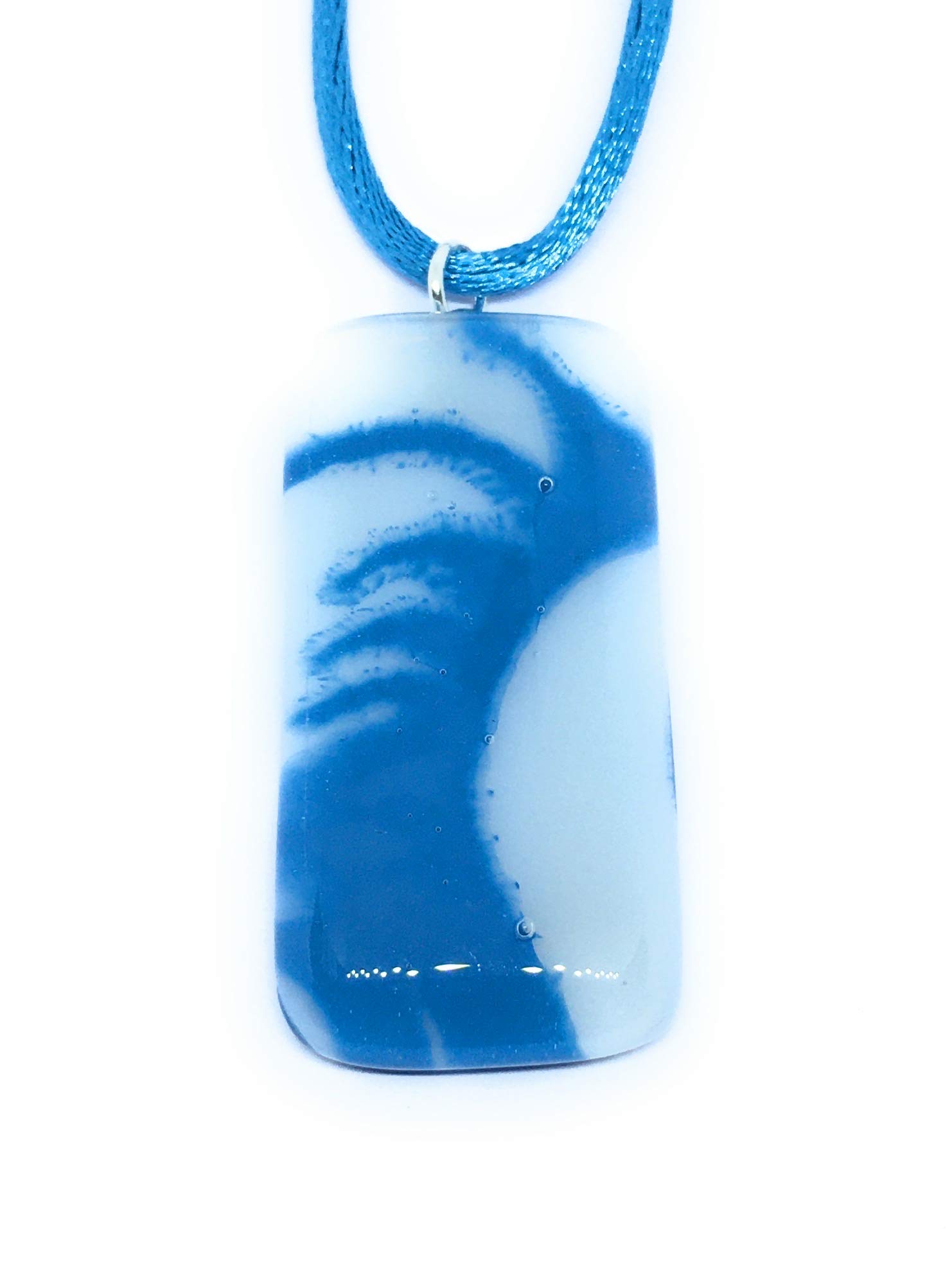 Sale, Glass Pendant, Dichroic Glass Pendant, Handmade Glass Pendant - 4cm x 2cm