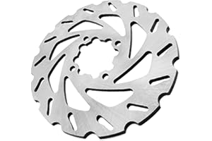 LUNWAG 220MM Rear Brake Disc Rotor ATV Compatible with Ya-maha Banshee 350 1987-2006 / Blaster 200 1988-2006 / Warrior 350 1988-1989 / Raptor 660R 2001-2005 / Wolverine 350 1995-2005 OEM 2XJ-25831-50-00