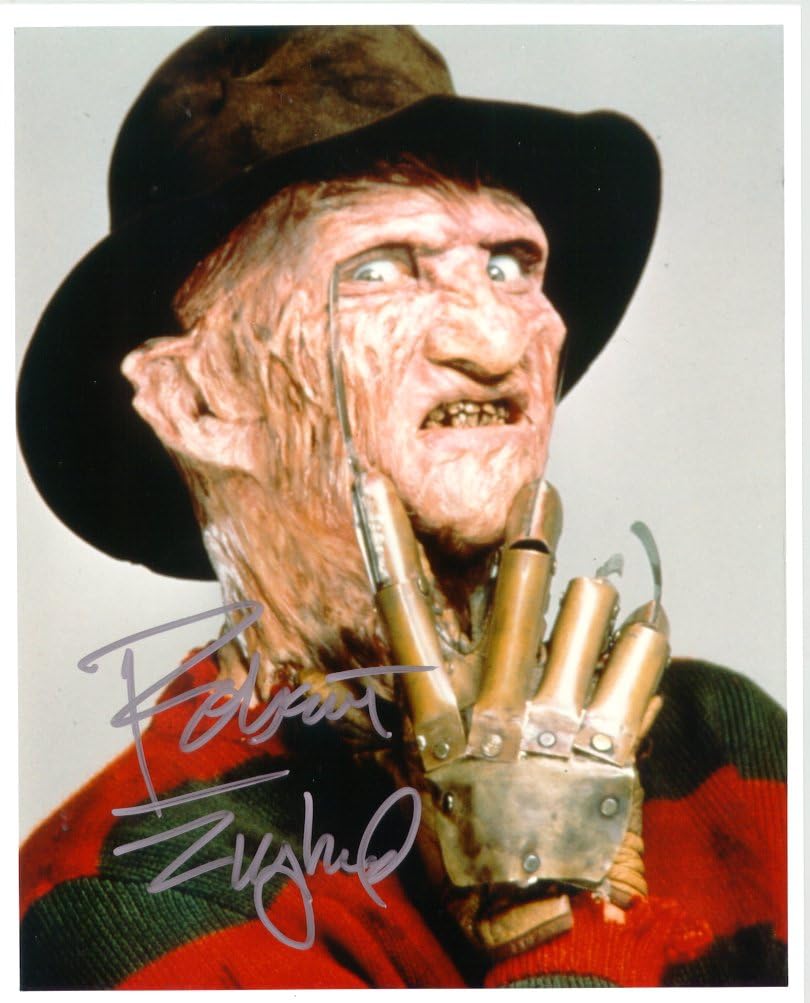 Photographs - Robert Englund - Nightmare On Elm Street Autograph Signed 8 x 10 Photo