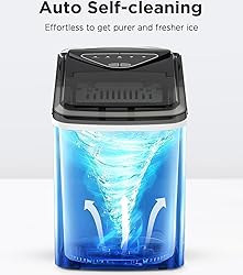 Silonn Ice Makers Countertop - Auto-Cleaning