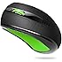 Aerb&reg; Wireless Bluetooth Speaking Mouse with Speaker Speakerphone for Bluetooth Enabled Devices (HID & A2DP)--Green