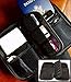Mogix Electronics Cord Case - Hard EVA Shell Weatherproof - Best for Small Accessories Like Power Banks, Cords, Phone, USB, Memory Cards + Hard Drive Bag & Passport Wallet