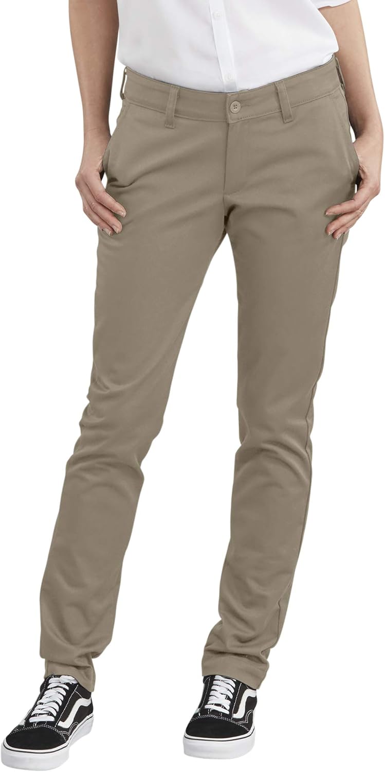 Dickies Women's Straight Flex Twill Pant: Clothing