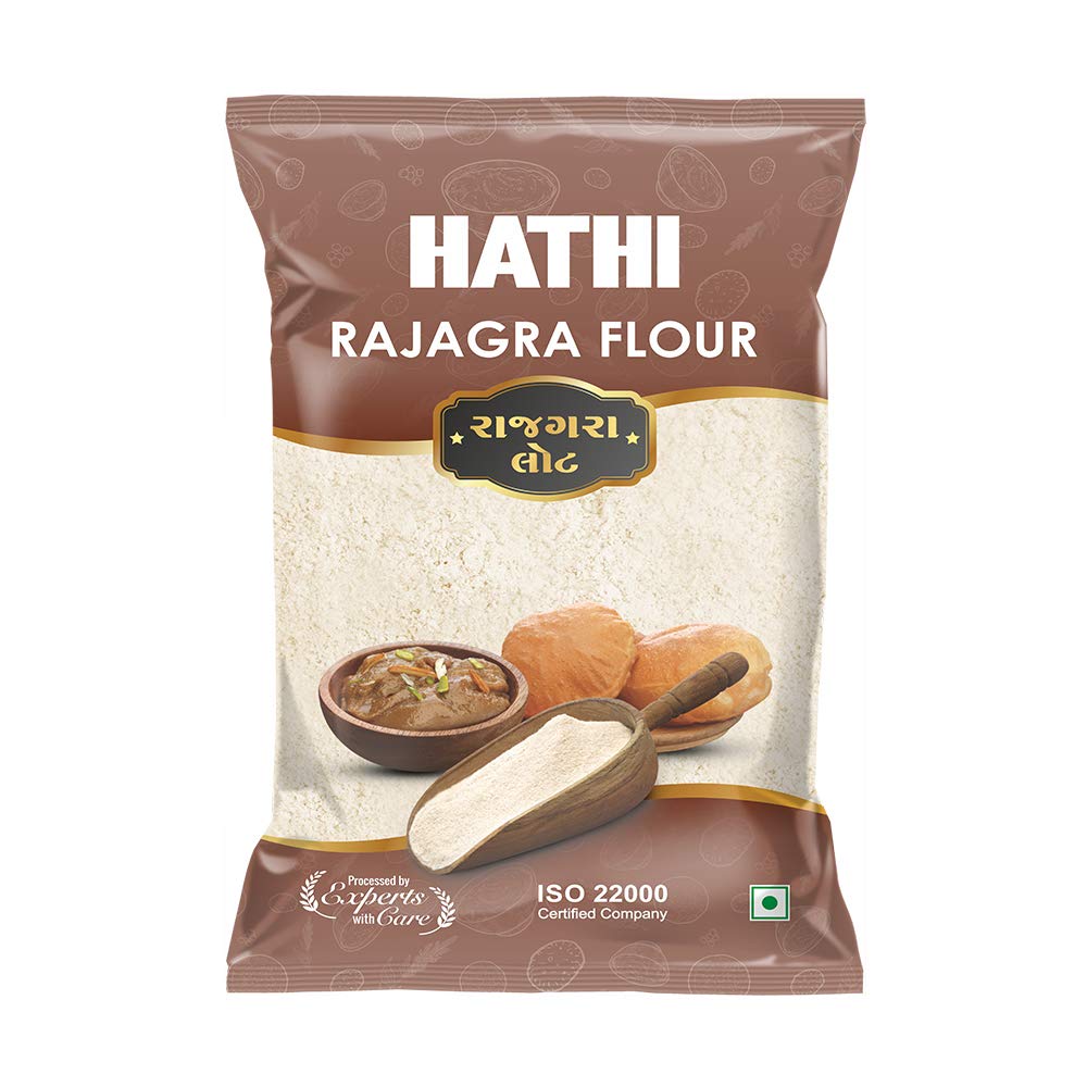 HATHI MASALA - Gluten Free Amaranth Flour (Rajgira Flour) - Natural and Healthy Ingredients (500gm)
