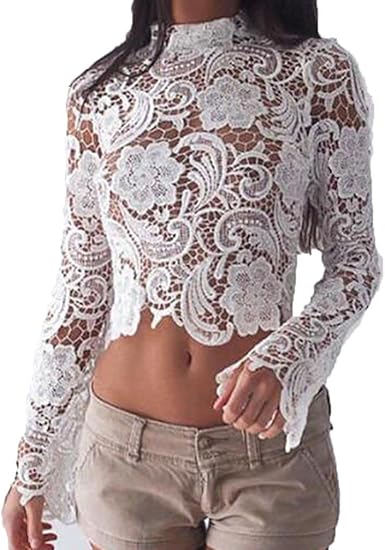 amazon white tops for ladies