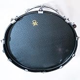 DedHeds Bass Drum Head &ndash; Focused Low End, Batter Side (22 Inch) | Powered by Aquarian, Batter and Reso Side