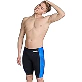 Arena Mens Performance Halftone Team Print Swim Jammer Intensive Training Bathing Suit