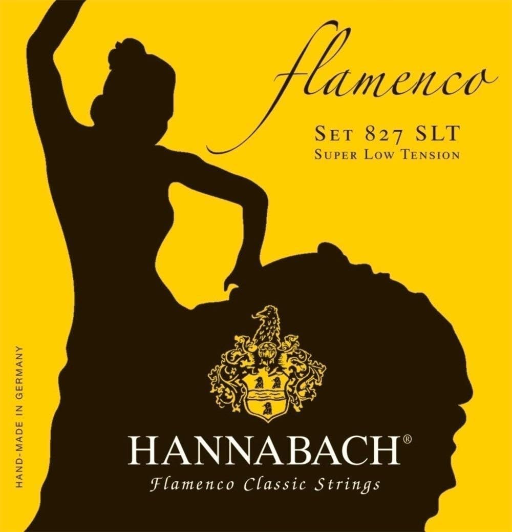 Hannabach classical guitar strings Flamenco Series 827 Super Low Tension set Made in Germany - 827SLT, Gelb,Orange-rote - Image 3