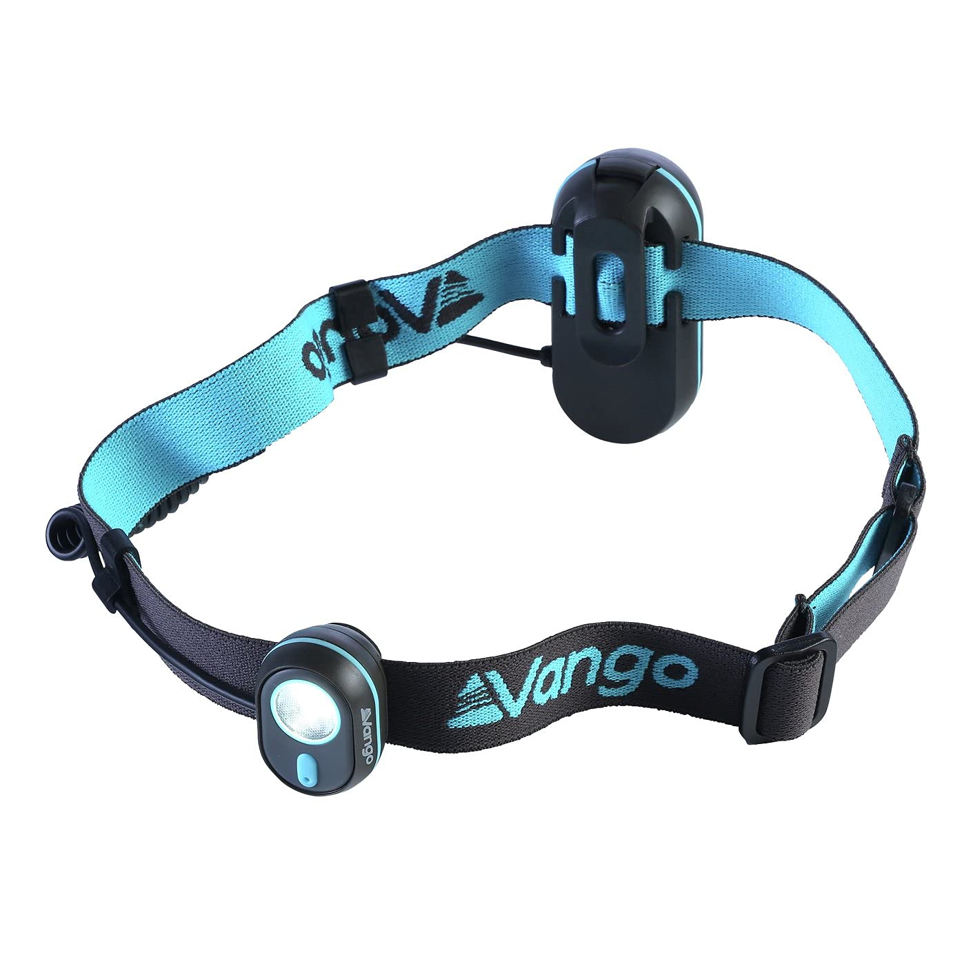 Vango Volt Head Torch, 100 Lumen, CREE Light for with Detachable Lamp for Running Camping, Hiking, Outdoors, Batteries Included