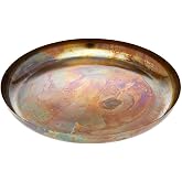 Burnt Copper Plate Platter Centerpiece by Godinger - Round