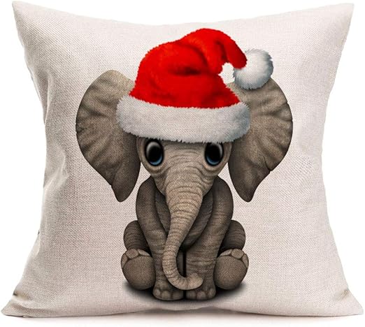 Amazon Com Asamour Lovely Animals Elephant Baby Wearing Christmas