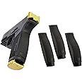 NDZ Performance Aluminum Backstraps for Sig P365 X Macro, 3 Sizes with Engraved Designs and Black Granulate Grip Insert, Made in The USA, Single Pack - Choose Size & Style