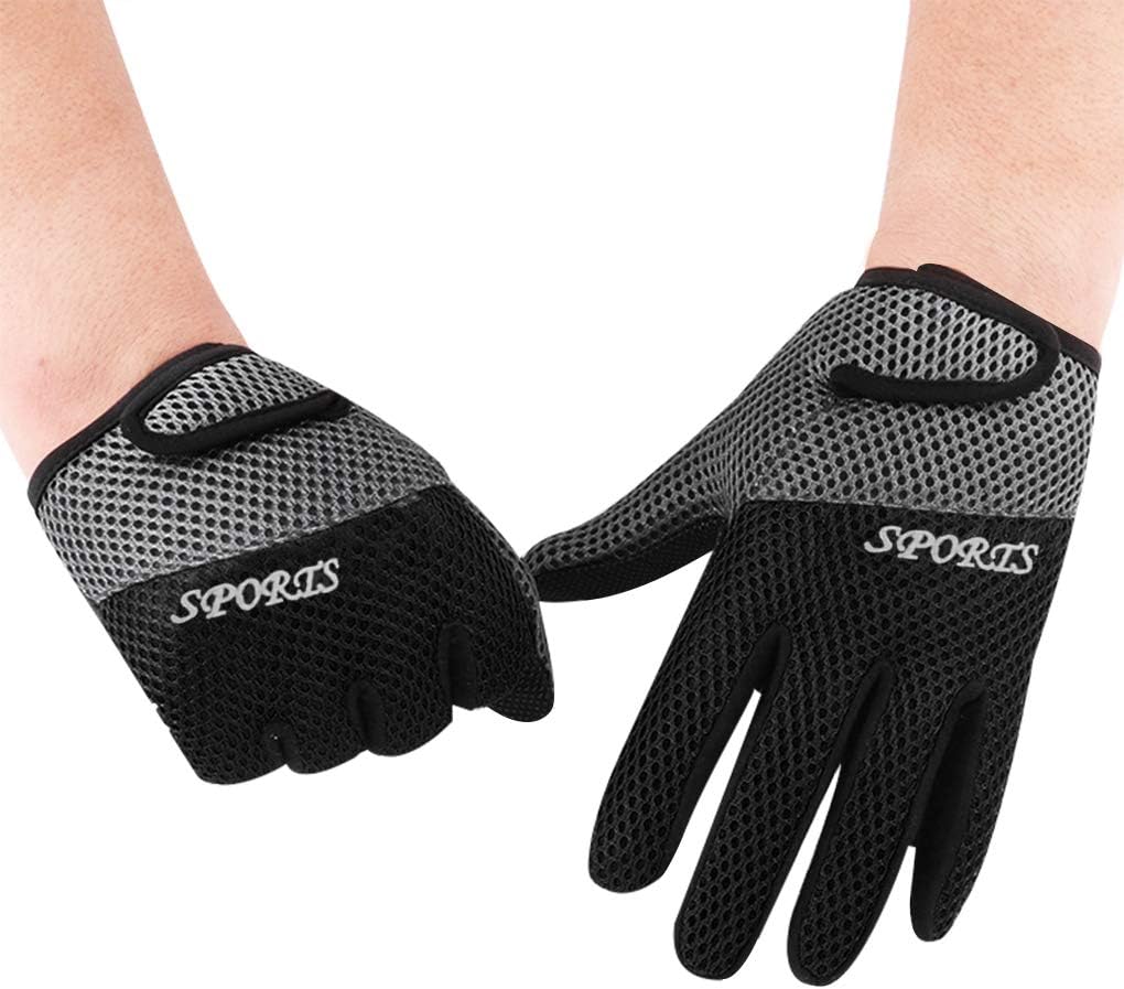 PURFUN Men Women Breathable Mesh Driving Biking Gloves Non