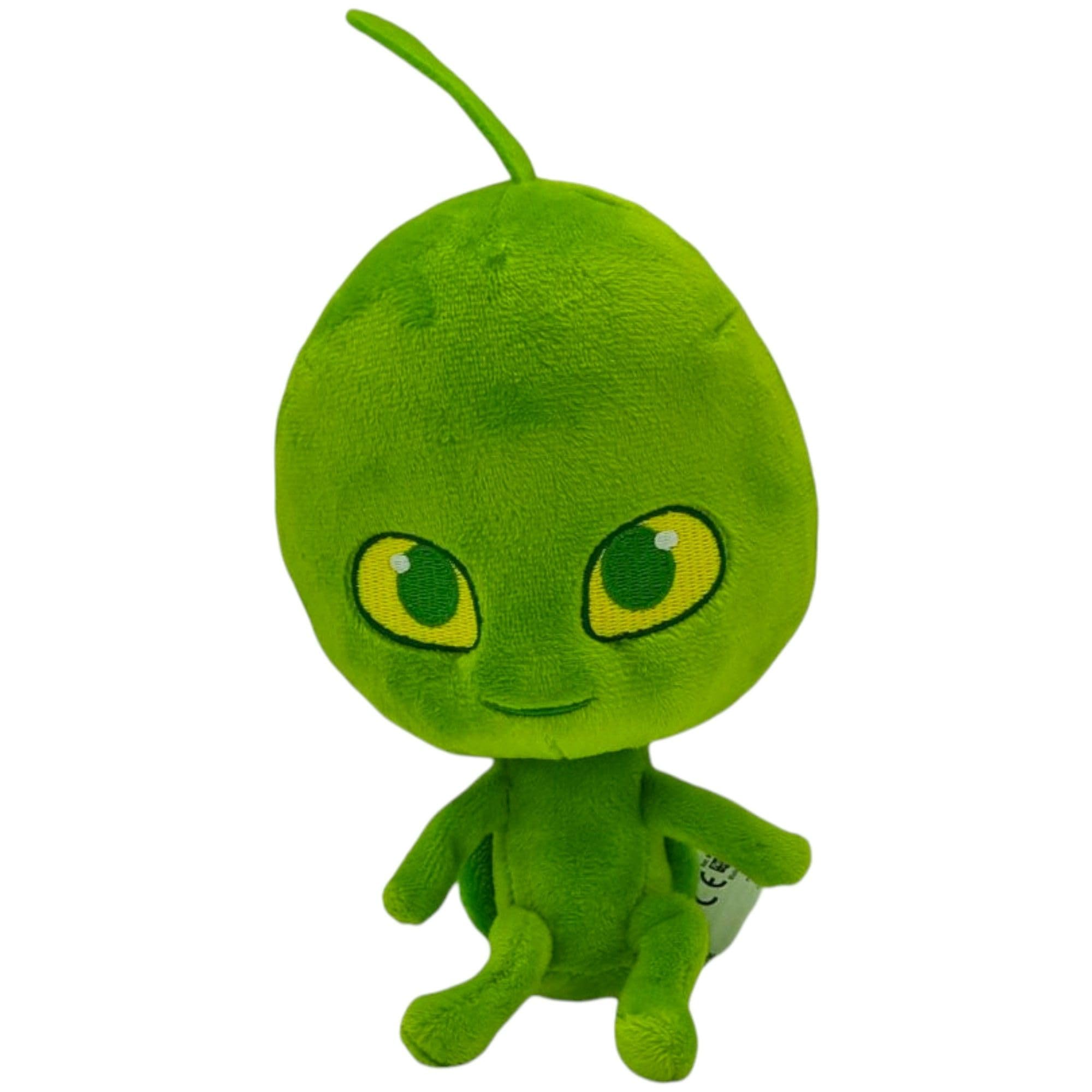 Miraculous Kwami Wayzz Plush Toy From Tales Of Ladybug And Cat Noir | 15cm Wayzz Soft Toy | Super Soft And Cuddly Toys Bring Their Favourite TV Show To Life | Bandai