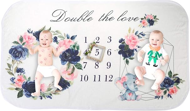 twin milestone blanket