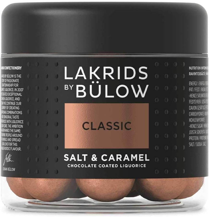 Lakrids by Johan Bülow Classic - Salt & Caramel (125g) Pack of 1