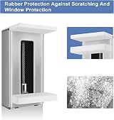 anyuan boy 2Pcs Sliding Window Door Locks Sash Stopper Aluminum Alloy Plastic view 4
