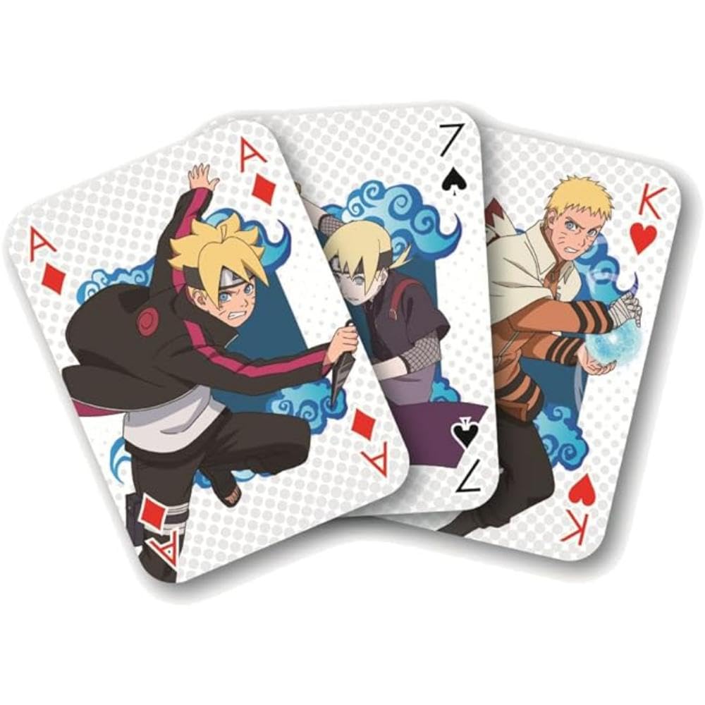 SAKAMI - Boruto, Naruto - 52 Playing Cards - Poker, Card Game, Deck, Playing Cards - Original & Licensed