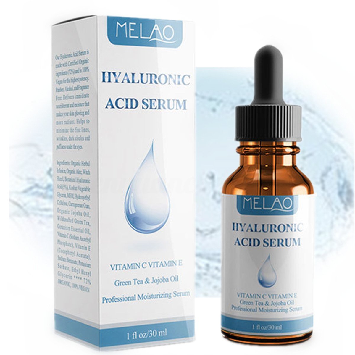 Hyaluronic Acid Serum for Skin 100 PureHighest Quality