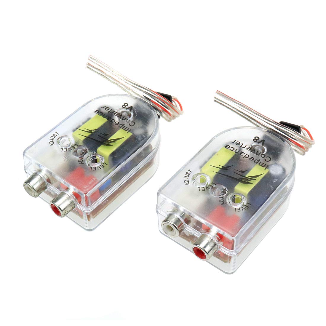 Universe Car Amplifier Chinch Converter Adapter – Stereo Radio Cable Converter