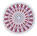 VAMEI Large Round Beach Towels 100% Cotton with Tassels 59 Inch Assorted Patterns D