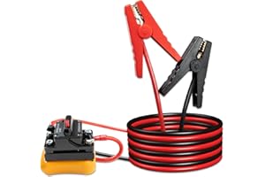 TOFCBYE Upgrade Surge Protection Jumper Cables Compatible With De.Walt 20v Batteries, Car Battery Jump Starter With Overcurrent Protector, Safer and Will Not Damage Your Car or Battery