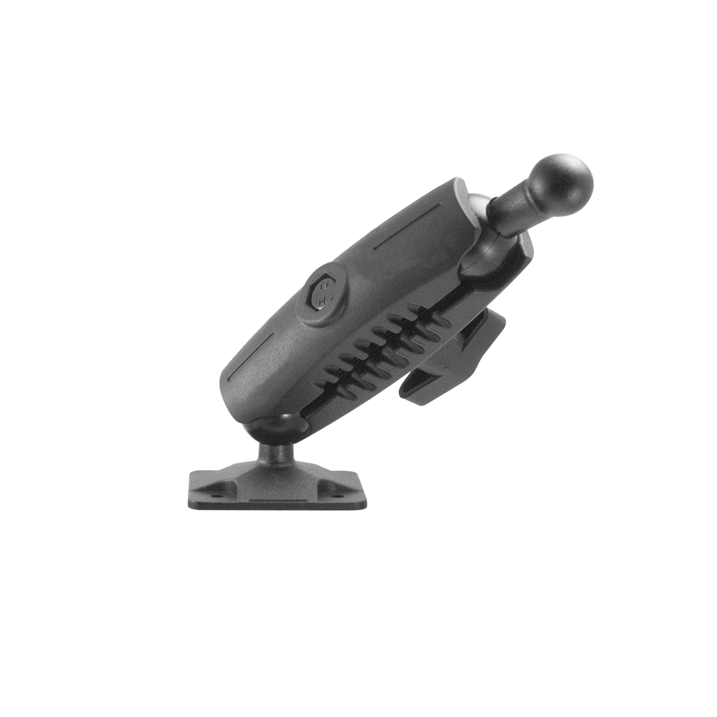 iBolt 17mm Dual Ball to AMPs Drill Base Mount Compatible w/ 17mm GPS Brackets Phone Holders