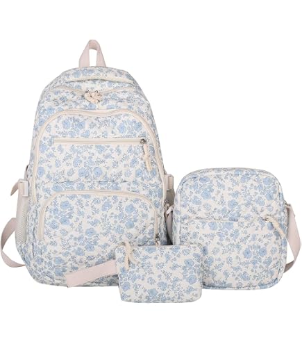 Amazon.com | Shyyween 3 Pcs Backpack Bags Set with Cotton  display picture 3