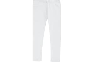 CITY THREADS Girls Leggings 100% Cotton for School Uniform Sports or Play Perfect for Sensitive Skin or SPD Sensory Friendly Clothing