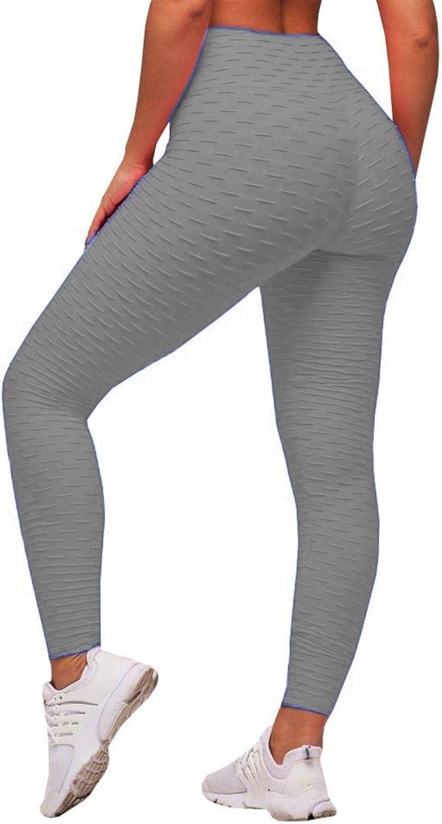 JBENG Women's High Waist Yoga Pants Tummy Control Booty Stretchy Leggings Workout Squat Proof Butt Lift Tights