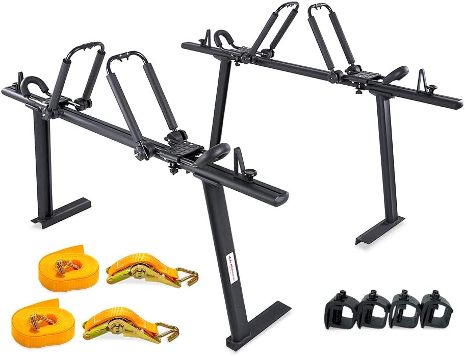 Best no drill kayak truck rack