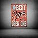 MagiDeal 12x8 Inches Beer Theme Vintage Metal Sign Tin Poster Tavern Bar Pub Shop Retro