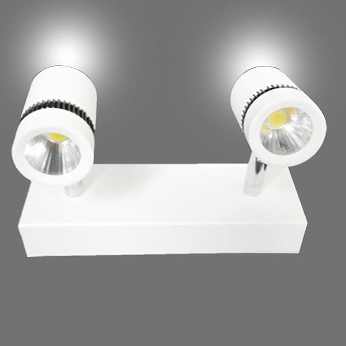 REOLites Bar two light Surface Spotlight, double wall spot light