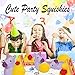 Unicorn Squishy, Strawberry Cake Slice, Lemon 3 Pack | Jumbo Squishies Slow Rising Package | Stress Relief Toys | Gifts For Kids & Adults
