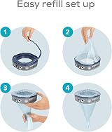 Angelcare Octagonal Refill 6 Pack for Classic XL Nappy Bin view 4