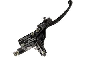 LOCOPOW 7/8" Universal Right Hydraulic Brake Lever Handle Master Cylinder for 50cc 110cc 125cc 150cc 200cc 250cc Scooter Moped Chinese ATV Dirt Pit Bike Quad Taotao Coolster Kazuma Sunl Baja Kymco Kid