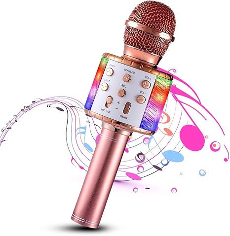 i dance karaoke speaker and microphone